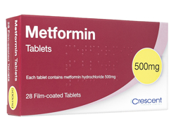 メトホルミン（Metformin) 500mg Crescent Pharma Limited