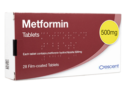 gz~iMetformin) 500mg Crescent Pharma Limited UK