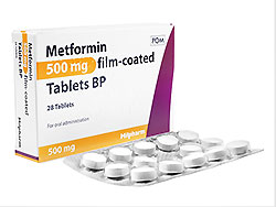 メトホルミン（Metformin) 500mg Milpharm