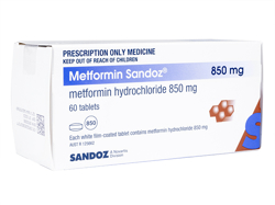 メトホルミン サンド(Metformin Sandoz) 850mg メトグルコジェネリック