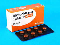 メトロニタゾール(Metronidazole) 200mg MilPharm社製