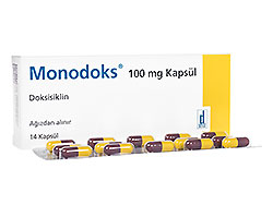 モノドクス(Monodoks) 100mg ビブラマイシンジェネリック