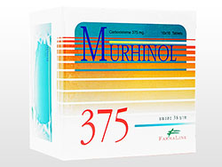 マーヒノール(Murhinol) 375mg ムコダインジェネリック