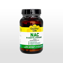 NAC(N-AZ`VXeC) 750mg (Country Life)