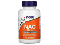 NAC(N-AZ`-VXeC) NowFoods 600mg 100JvZ