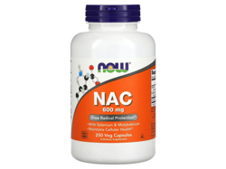 NAC(N-AZ`-VXeC) NowFoods 600mg 250JvZ