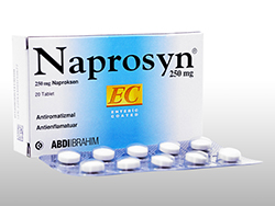 ナプロキセンのナプロシン(Naprosyn) EC 250mg