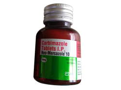 ネオ・メルカゾール(Neo-Mercazole) カルビマゾール 10mg 120錠 1ボトル