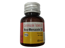 ネオ・メルカゾール(Neo-Mercazole) カルビマゾール 20mg 100錠 1ボトル
