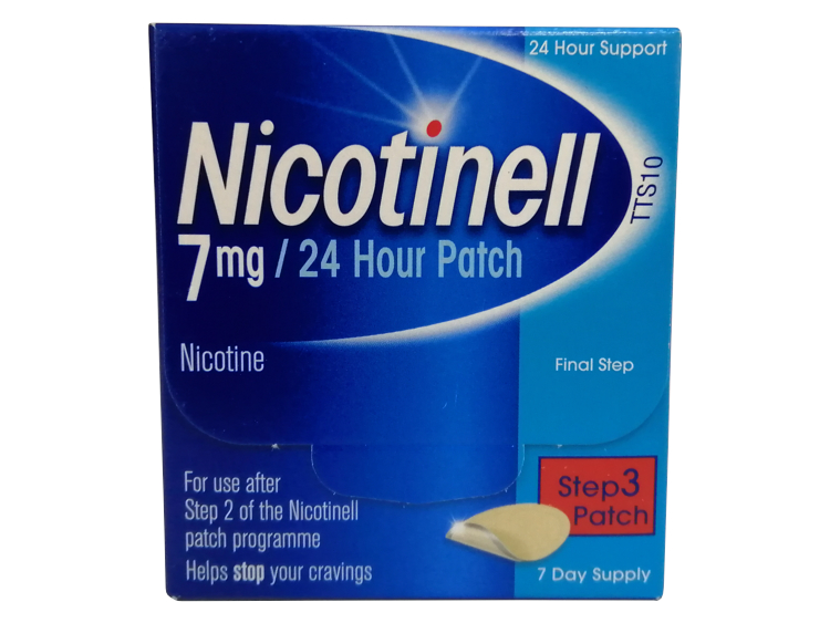 ニコチネル(Nicotinell) TTS10 パッチ 7mg/24hour 7パッチ/1箱