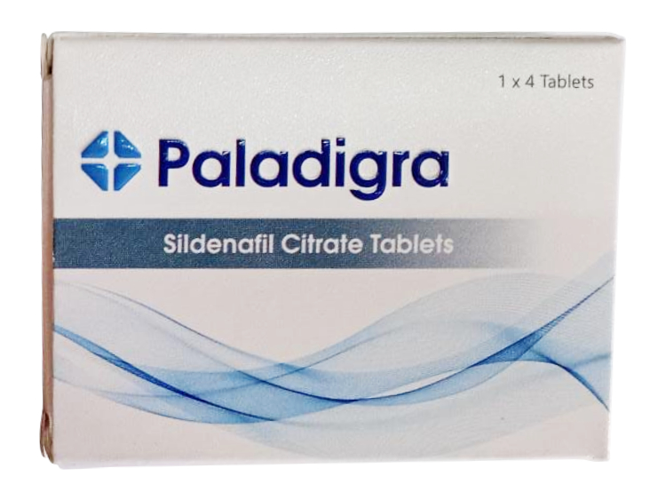 パラディグラ(Paladigra) 100mg 4錠/1箱 バイアグラジェネリック