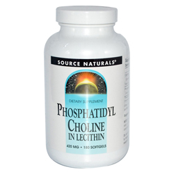 zXt@`WR(Phosphatidyl Choline) 420mg (Source Naturals)