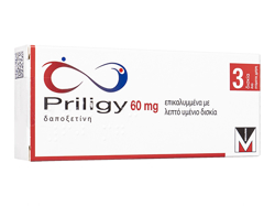プリリジー(Priligy) 60mg 6錠 1箱 ダポキセチン