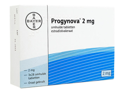 プロギノバ(Progynova) 2mg エストラジオール 84錠/1箱