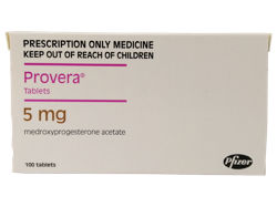 vx(Provera) 5mg 100/1 COs