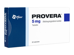 vx(Provera) 5mg 30/1 COs