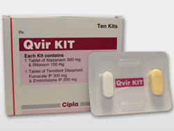 キュービル キット(Qvir Kit) HIV 多剤治療薬（HAART）