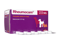 ルーモカム(Rheumocam) 2.5mg 犬用 メロキシカム チュワブル錠