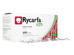 リカルファ(Rycarfa) 20mg 犬用 リマダイルジェネリック 100錠/1箱