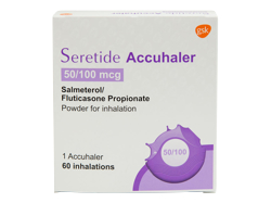 Z^Ch ALw[(Seretide Accuhaler) 50/100mcg