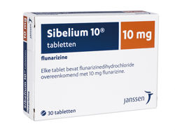 シベリウム(Sibelium) 10mg フルナリジン