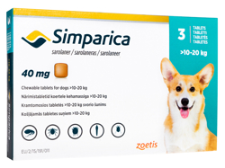 VpJ(Simparica) 10mg p(1.3kg-2.5kg)