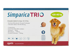 VpJ gI(Simparica Trio) 80mg p(20kg-40kg)