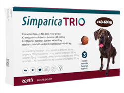 VpJ gI(Simparica Trio) 120mg p(40kg-60kg)