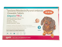 VpJ gI(Simparica Trio) 20mg p(5kg-10kg)