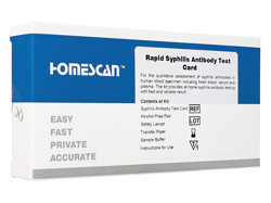 ~ŌJ[h(Rapid Syphilis Antibody Test Card)