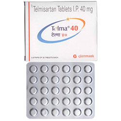 Telmisartanie~T^) e} (Telma) 40mg