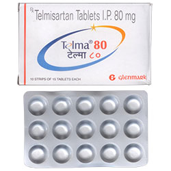 Telmisartanie~T^) e} (Telma) 80mg