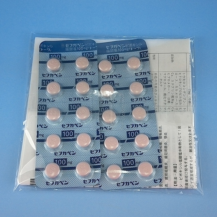 セフ カ ペン ピボキシル 塩酸 塩 錠 100mg