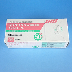ミノサイクリン塩酸塩錠 50mg「トーワ」 100錠 1箱
