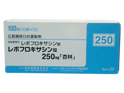 レボフロキサシン錠250mg「杏林」 100錠 1箱