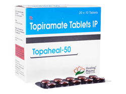 トパヒール(Topaheal) 50mg 200錠/1箱 トピナジェネリック