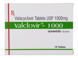 バルクロビル(Valclovir) 1000mg 10錠/1箱 バルトレックスジェネリック