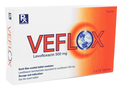 べフロックス(Veflox) 500mg クラビットジェネリック