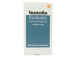 xg G{w[(Ventolin Evohaler) 100mcg 200