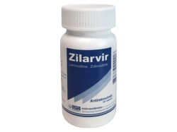 ジラビル(Zilarvir) 60錠/1ボトル コンビビルジェネリック