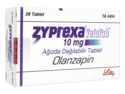 WvLT x^u(Zyprexa Velotab) 10mg