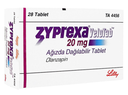 WvLT x^u(Zyprexa Velotab) 20mg