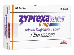 WvLT x^u(Zyprexa Velotab) 5mg